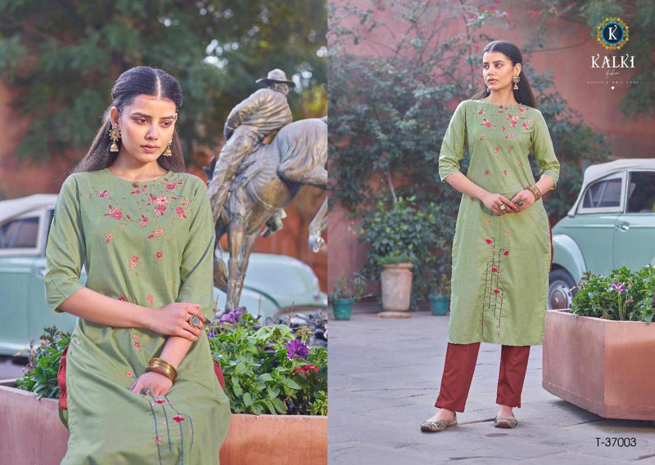 Essence Vol-2 Cotton Embroidery Kurti Set Essence Vol-2 Cotton Embroidery Kurti Set